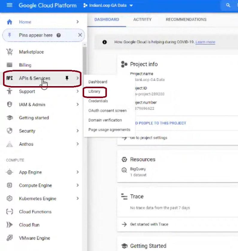 GA4 BigQuery Integration - Library option | Hevo Data